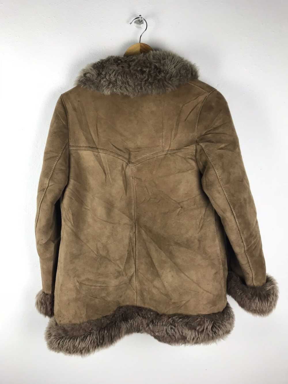 Japanese Brand × Leather Jacket × Mink Fur Coat H… - image 5