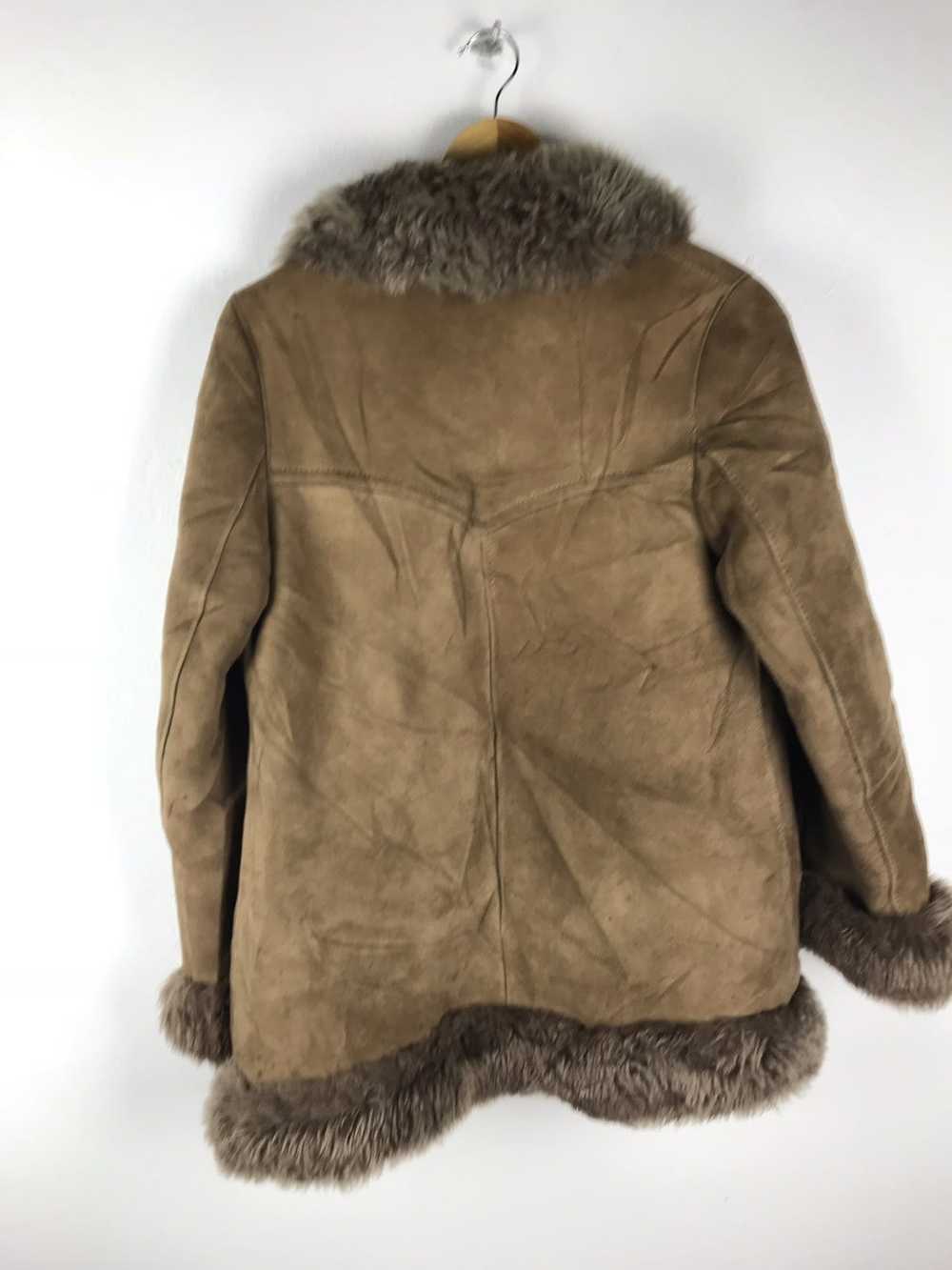 Japanese Brand × Leather Jacket × Mink Fur Coat H… - image 6