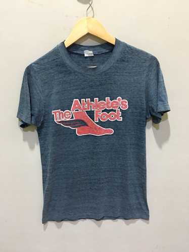 Vintage Vintage The Athletes Foot paper thin shirt