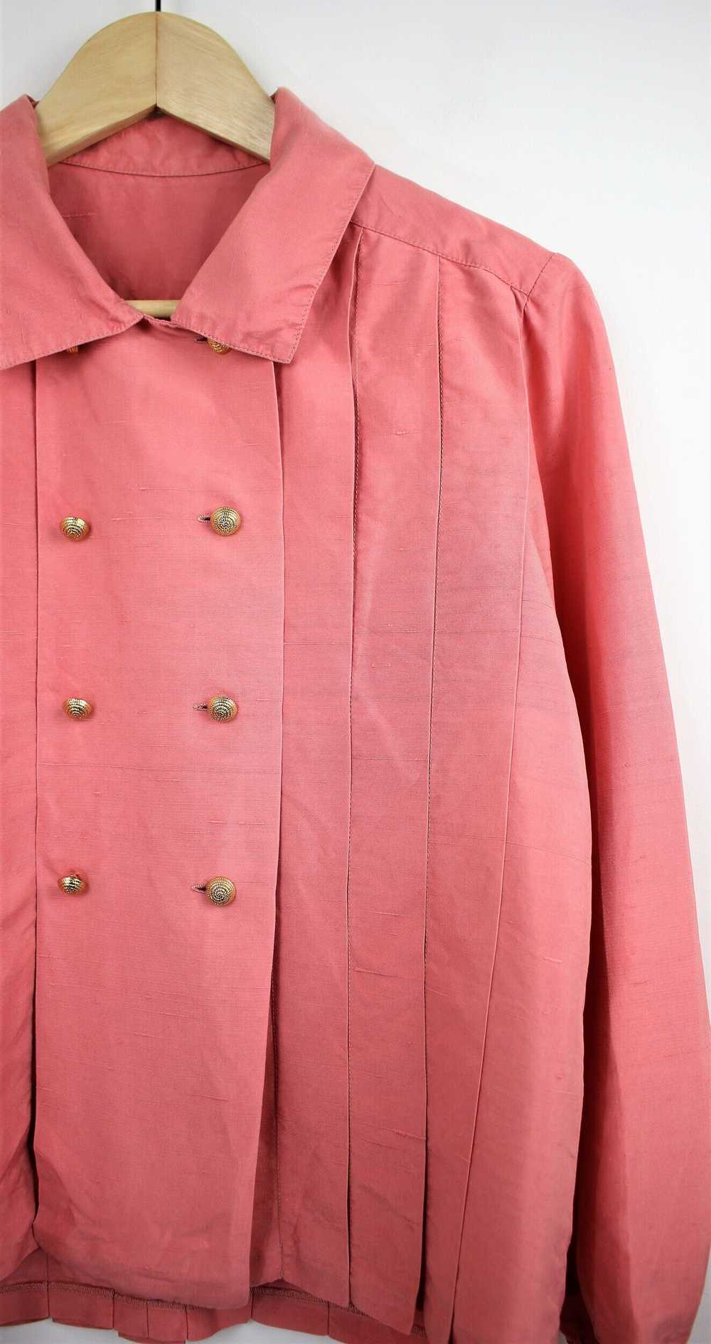 Lanvin shirt - 80s silk blouse - image 4