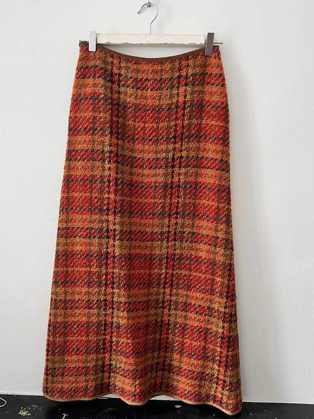 Alberta Ferreti skirt - Very long virgin wool ski… - image 4