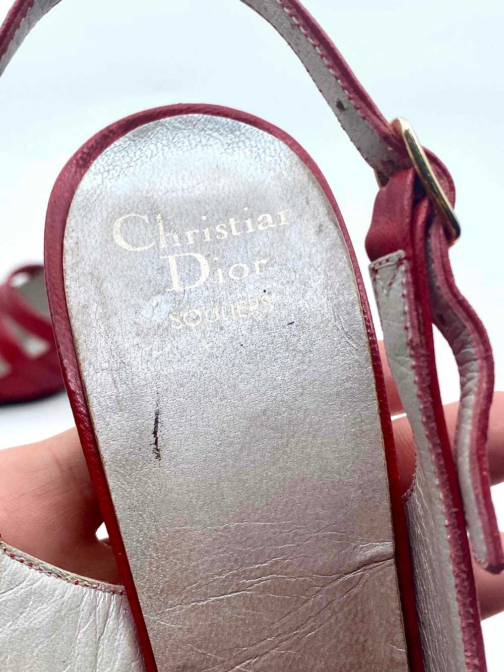 Dior Heeled Sandals - Dior heeled sandals, Christ… - image 3