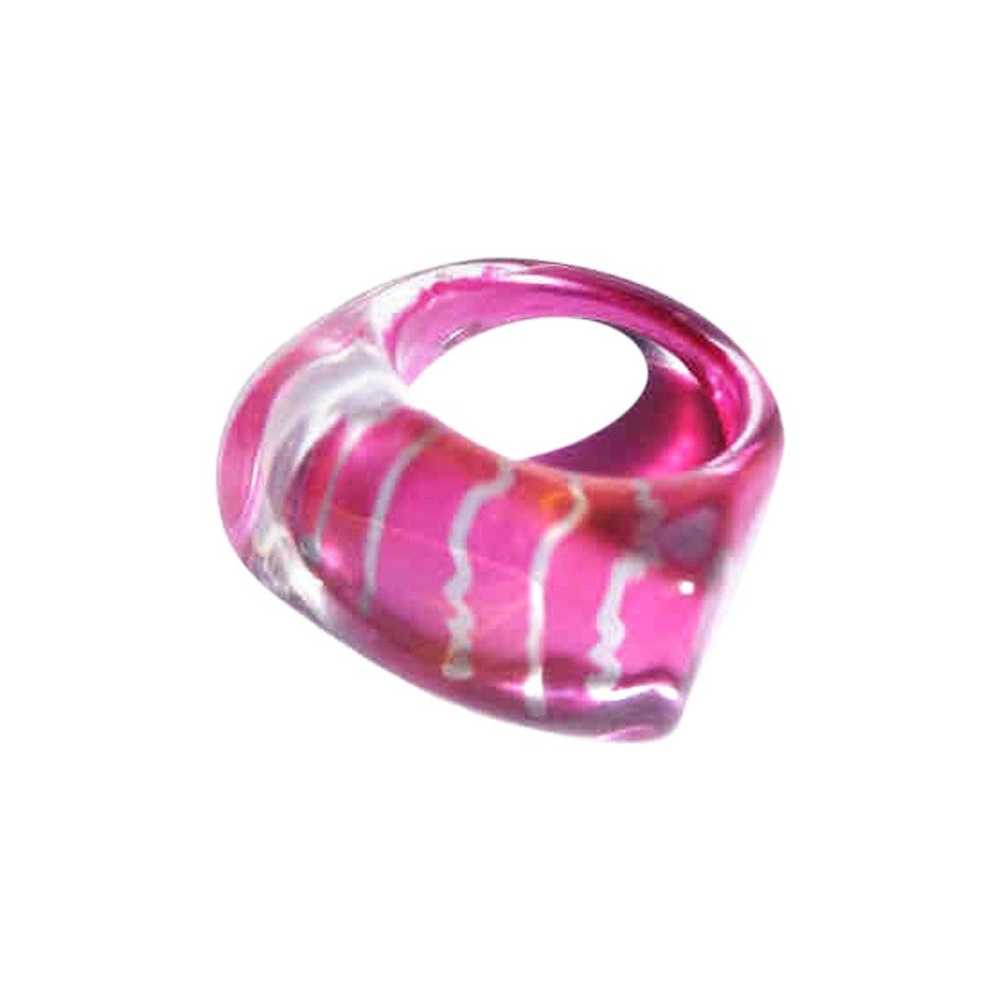 Bague en plastique 90s - image 1