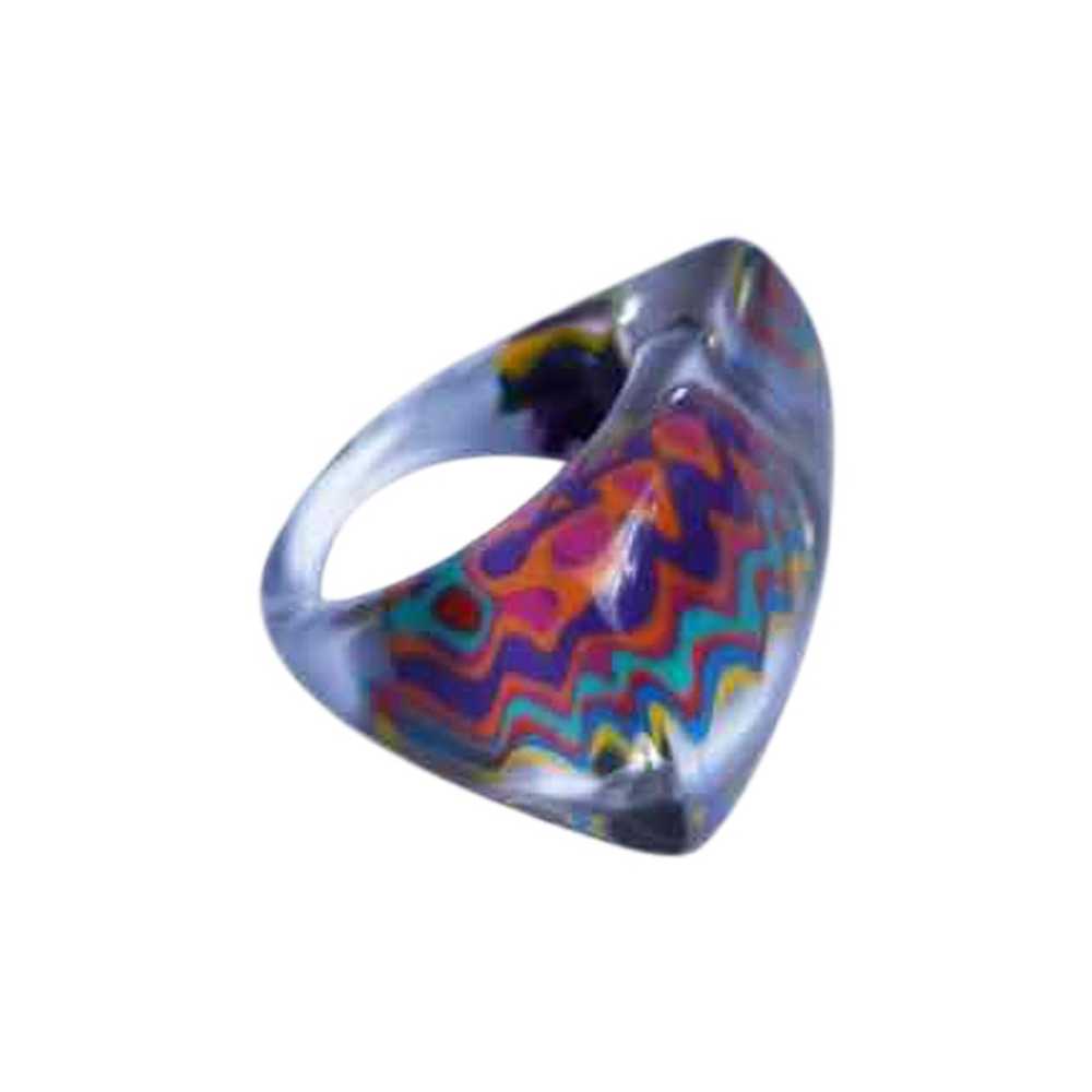 Bague en plastique 90's - image 1