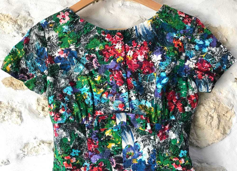 Robe à fleurs 60's - image 2