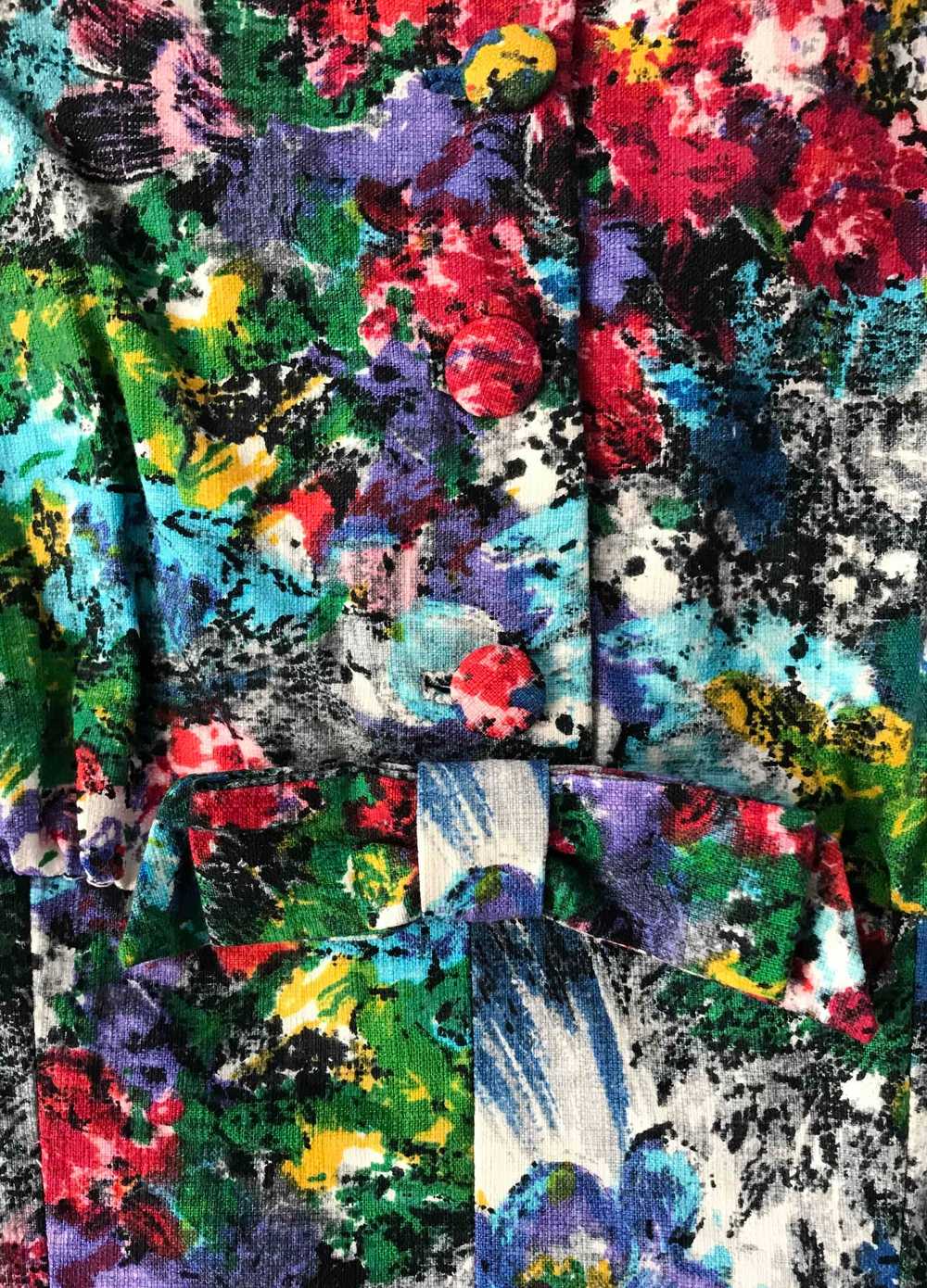 Robe à fleurs 60's - image 5