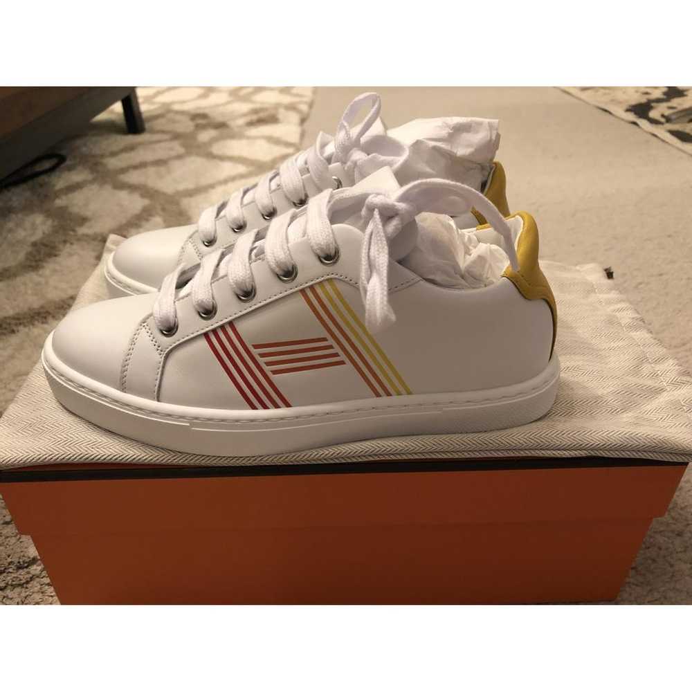 Hermès Leather trainers - image 2