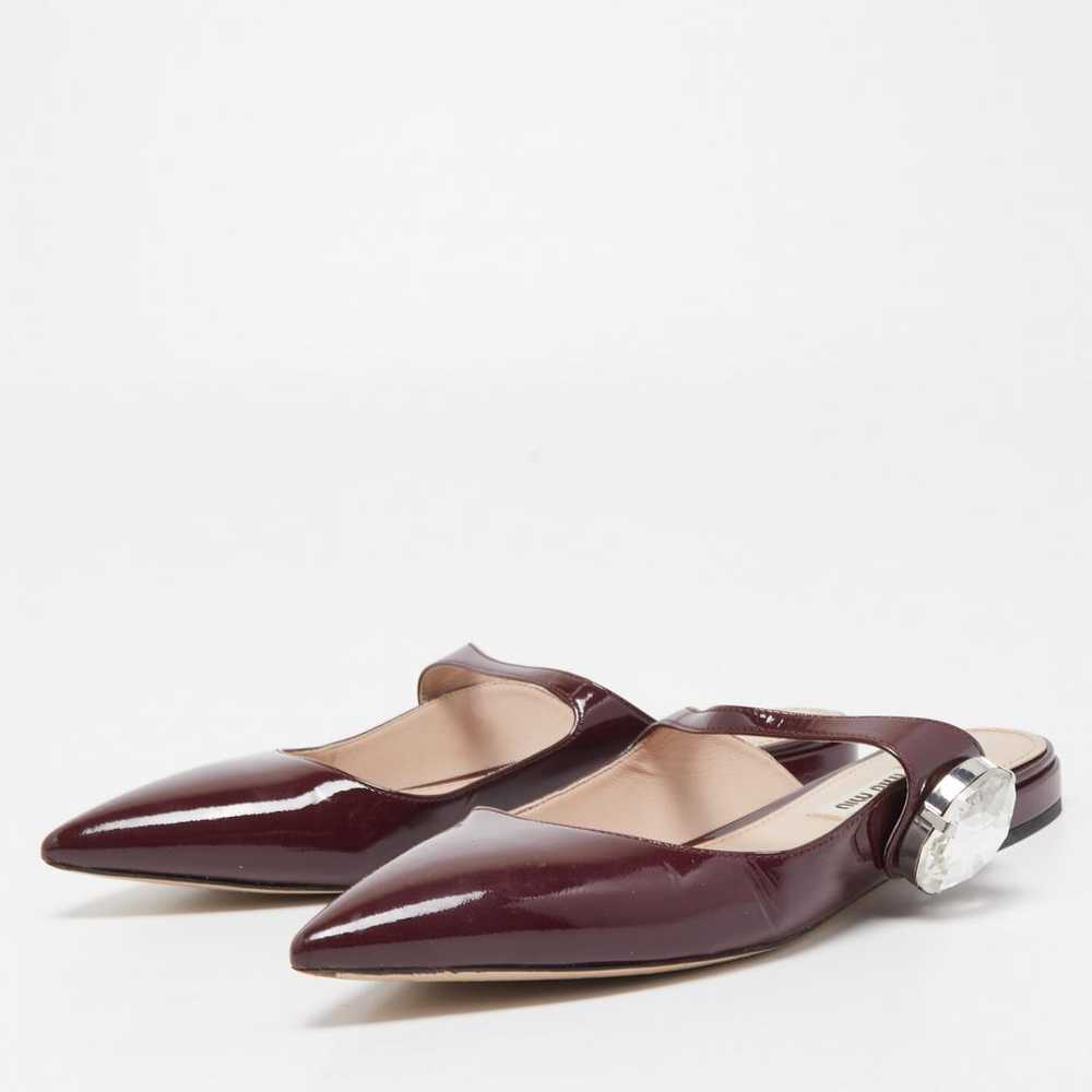Miu Miu Patent leather sandal - image 2