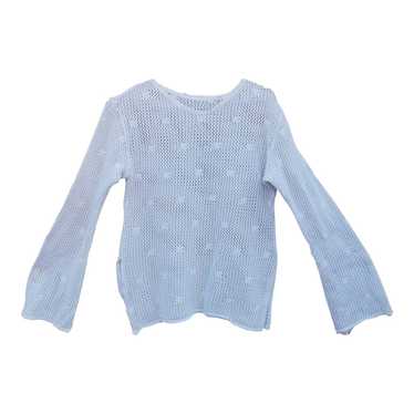 Crochet sweater - Crochet sweater, long sleeves w… - image 1