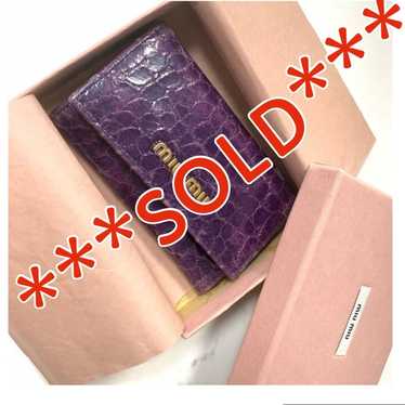 Miu miu key holder - Gem