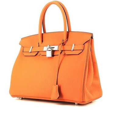 Hermès Birkin 30 cm handbag in orange togo leathe… - image 1
