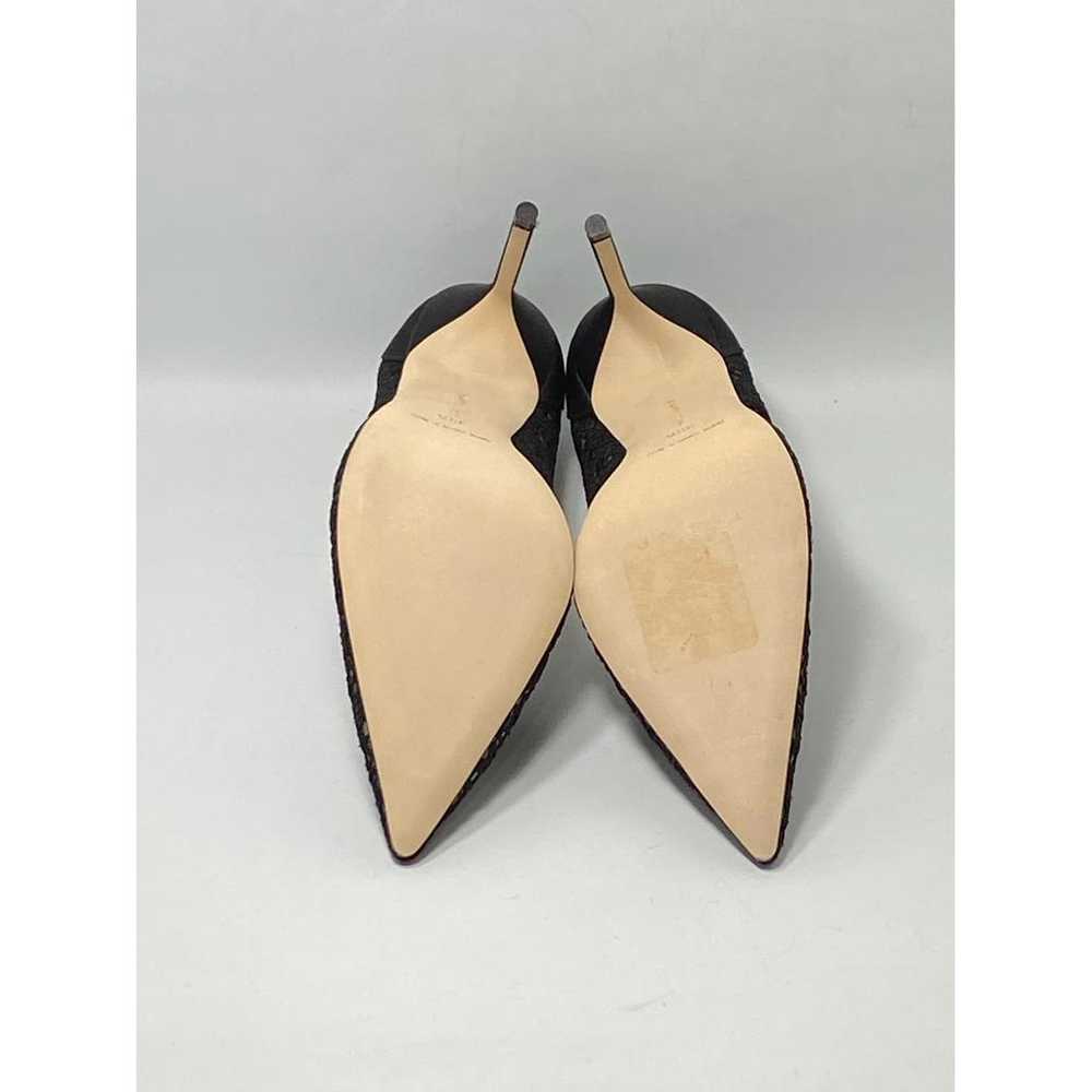 Manolo Blahnik Cloth heels - image 10