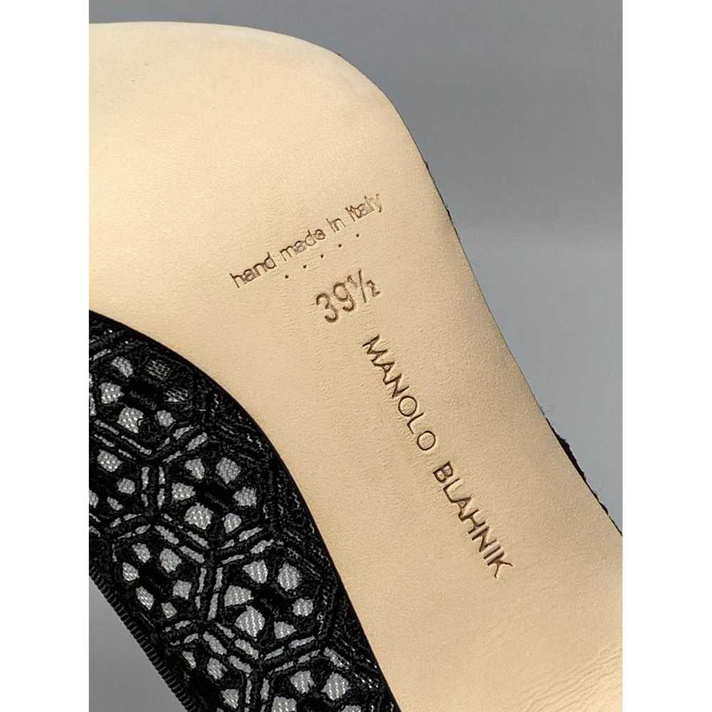 Manolo Blahnik Cloth heels - image 2