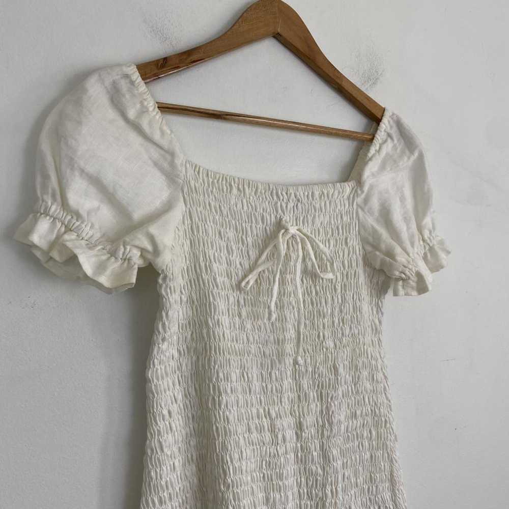 Faithfull The Brand Linen mini dress - image 5