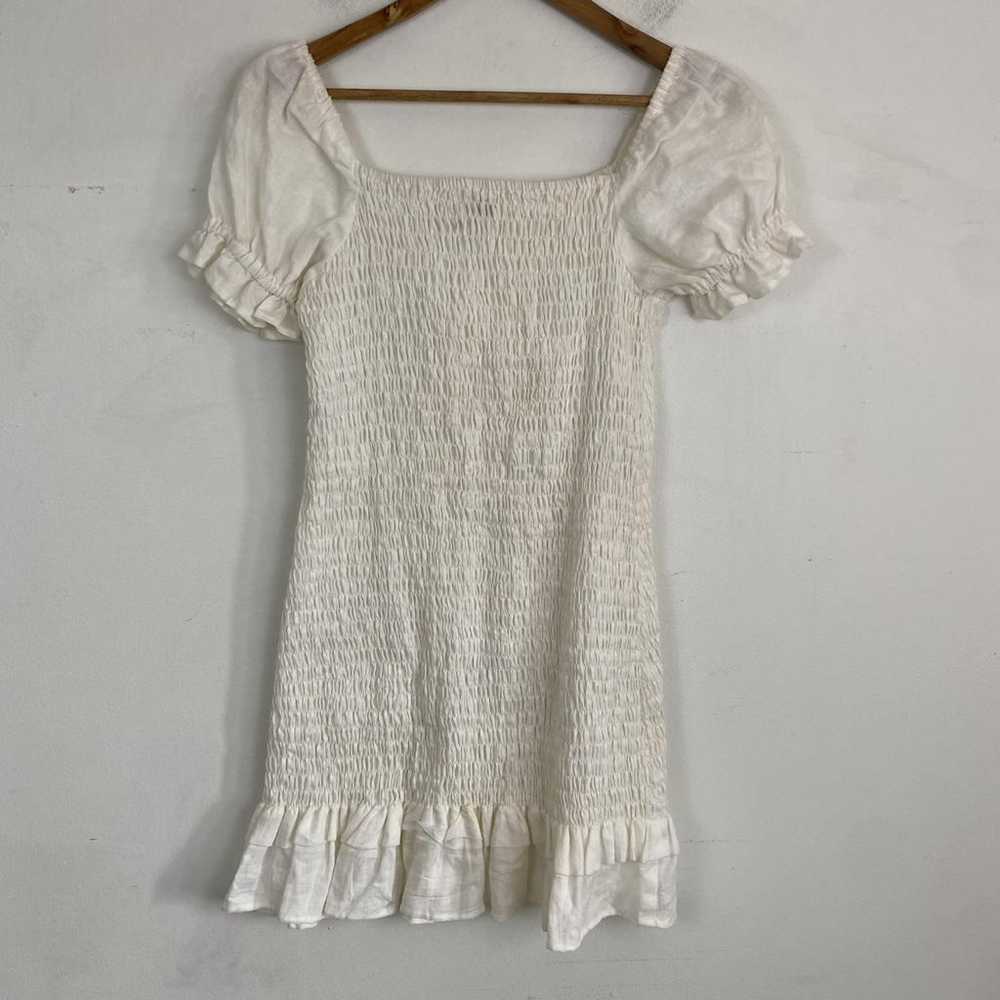 Faithfull The Brand Linen mini dress - image 6