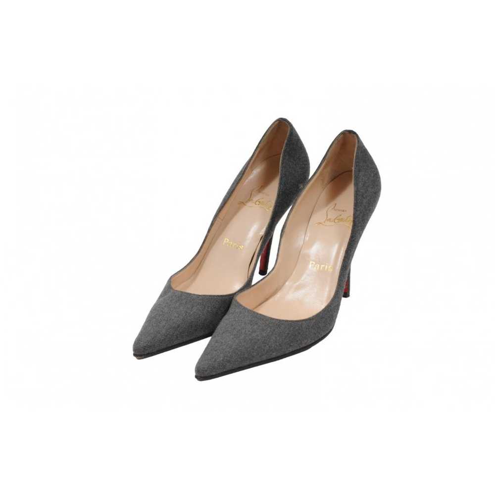 Christian Louboutin So Kate cloth heels - image 4