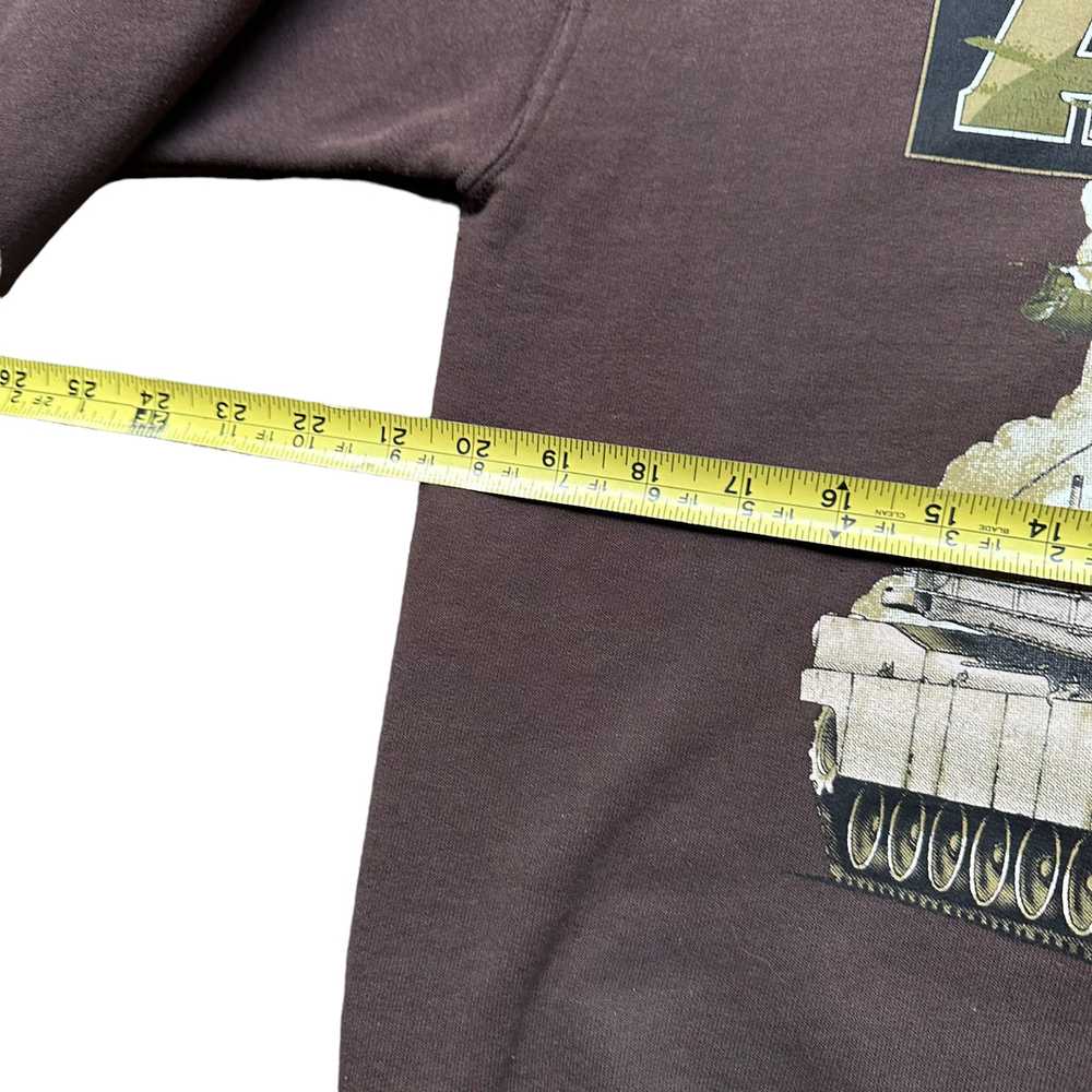 Spooky Y2K Army tank sweatshirt M/L - image 3