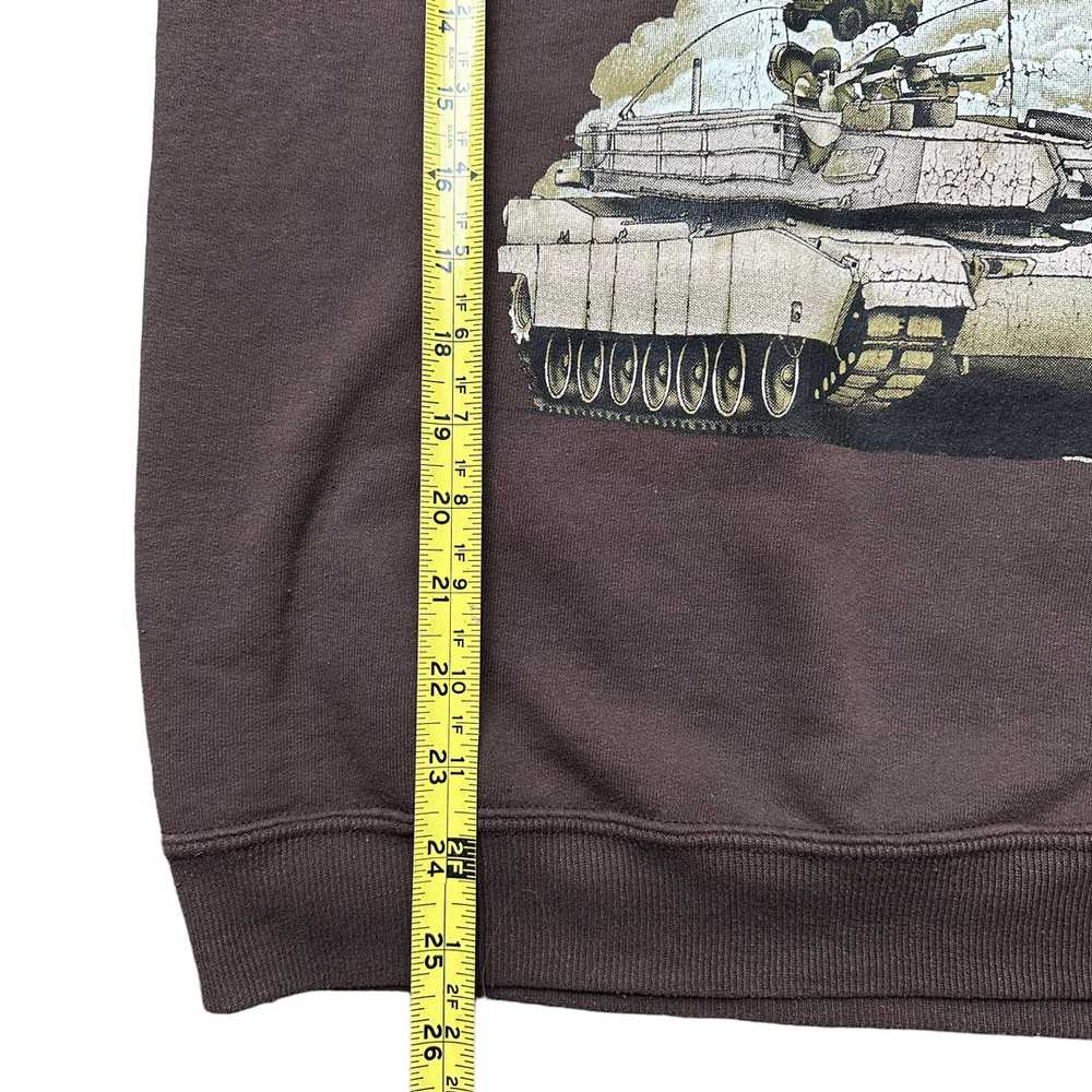 Spooky Y2K Army tank sweatshirt M/L - image 4