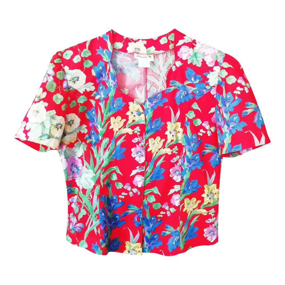 Blouse à fleurs - image 1