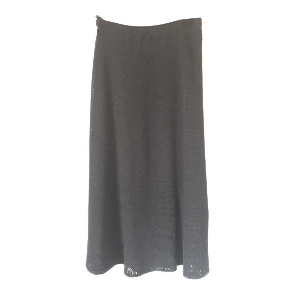 Jupe longue - Longue jupe noire doublée d'un tiss… - image 1