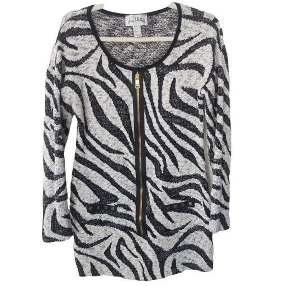 Joseph Ribkoff Joseph Ribkoff 8 Zebra Print Long … - image 1