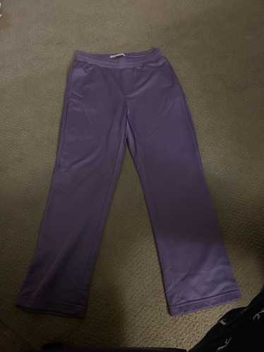 Zara Zara Purple Satin Sweatpants