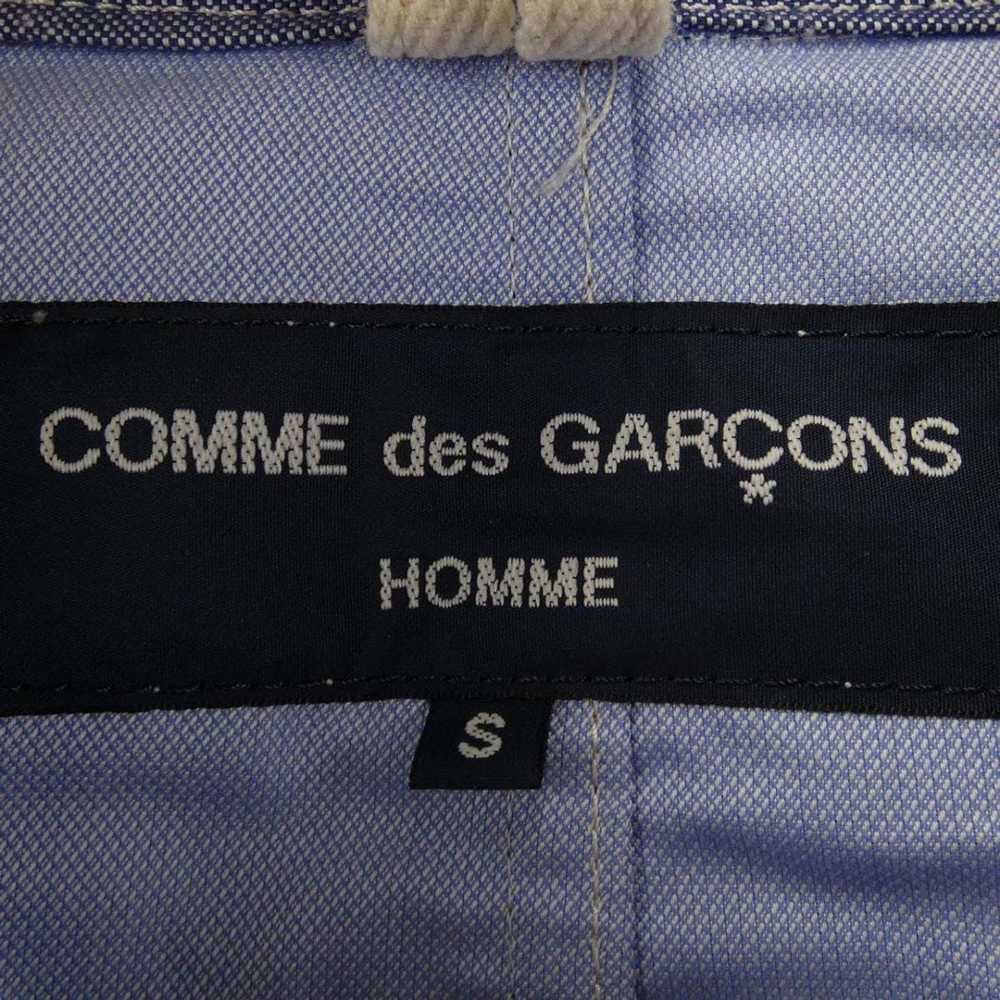 Comme des Garcons Homme Jacket Blue Overall Patte… - image 4