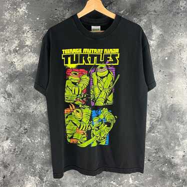 Vintage 2003 Teenage Mutant Ninja Turtles TMNT TV Show Promo T-Shirt XLarge  XL