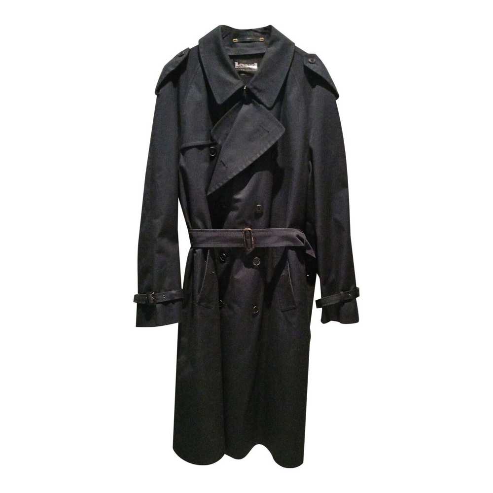 Wool trench coat - Lined trench coat, in wool (85… - image 1