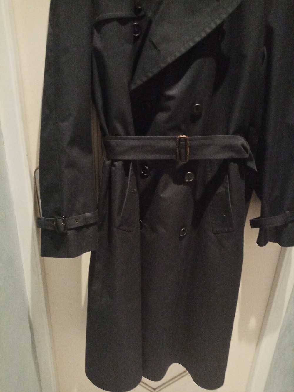 Wool trench coat - Lined trench coat, in wool (85… - image 3
