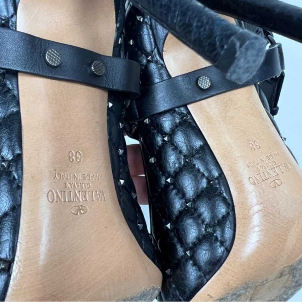 Valentino Garavani Rockstud Spike leather heels - image 3