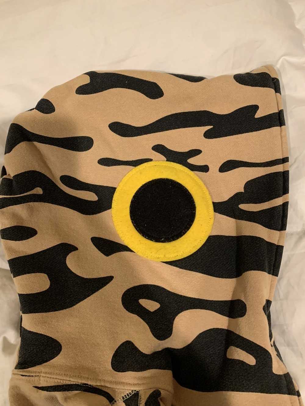 Bape RARE Bape Fish Camo Full Zip Hoodie Yellow - image 4