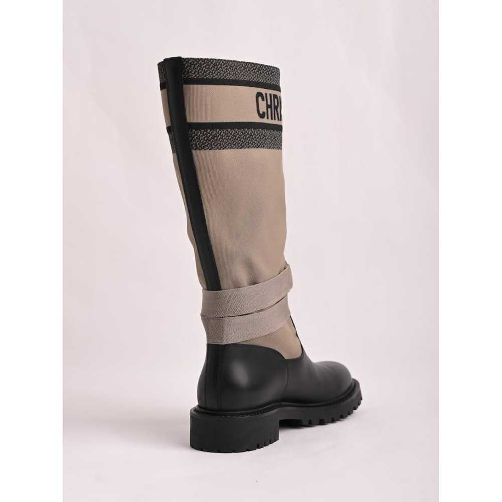 Dior D-Major leather boots - image 3