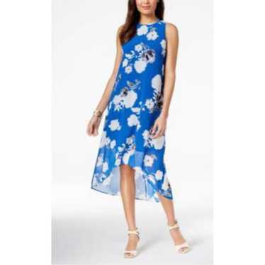 Alfani Alfani Sleeveless Floral Hi-Low Shift Dres… - image 1