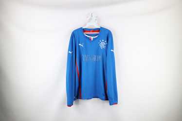 GLASGOW RANGERS 1997 1998 HOME FOOTBALL SHIRT SOCCER JERSEY NIKE sz M MEN  BLUE