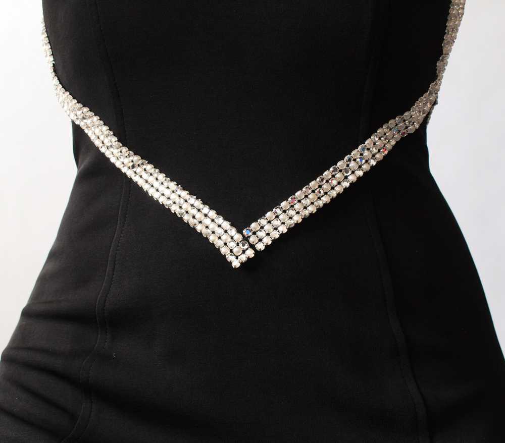90s Embellished Fitted Dress - image 7