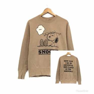 Uniqlo x Peanuts Snoopy Clomp Vintage Cartoon Comics Pullover Jumper authentic Sweater Sweatshirt