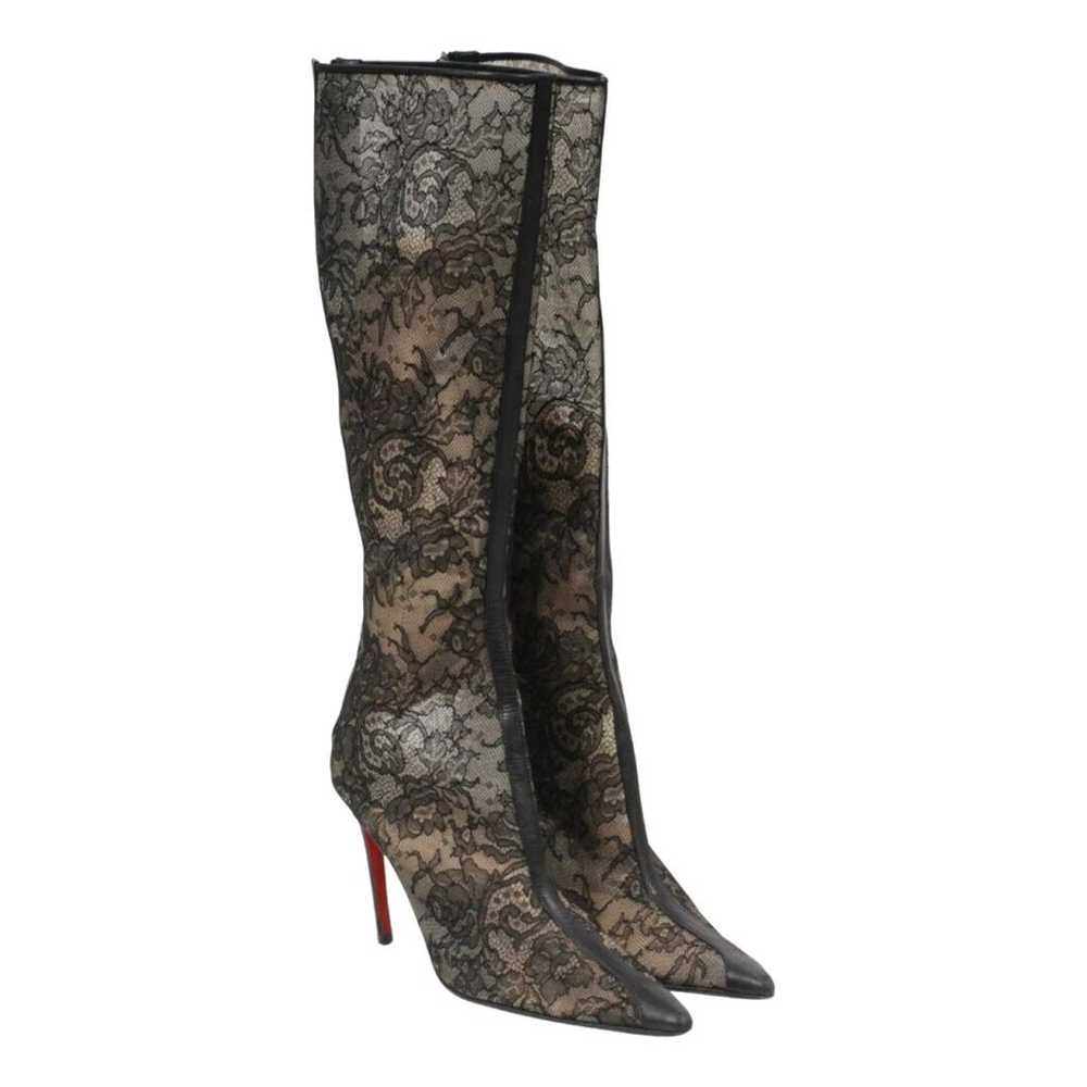 Christian Louboutin Cloth boots - image 1