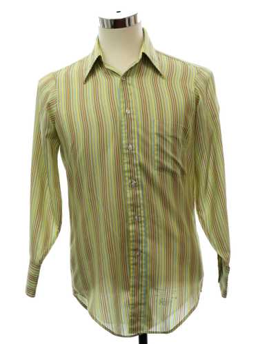 1960's The Arrow Collar Man Mens Mod Shirt