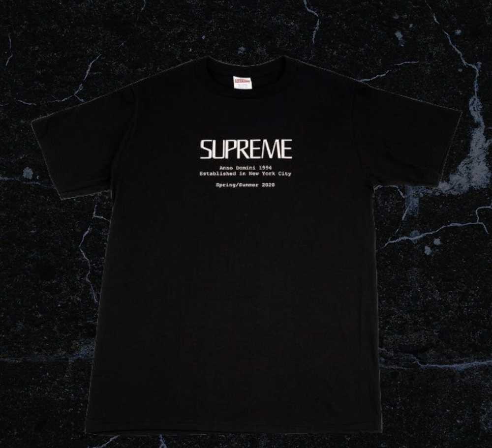 レア Supreme Anno Domini Tee Black-