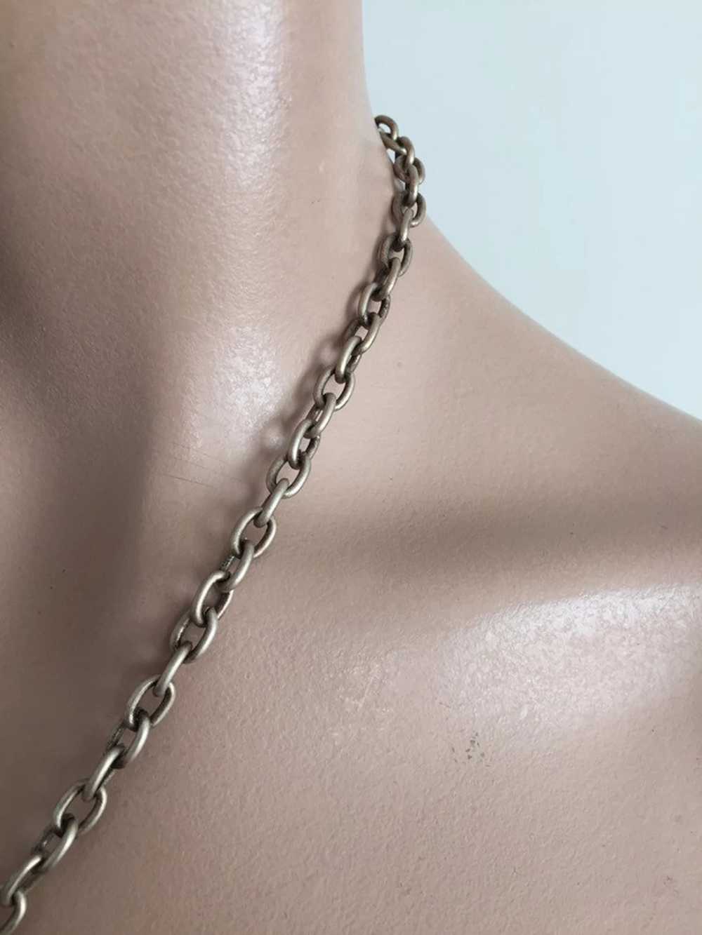 silver necklace - image 4