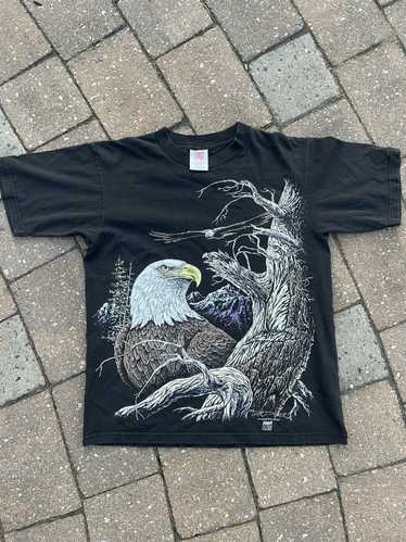 Vintage Bald Eagle Stand Out Tee