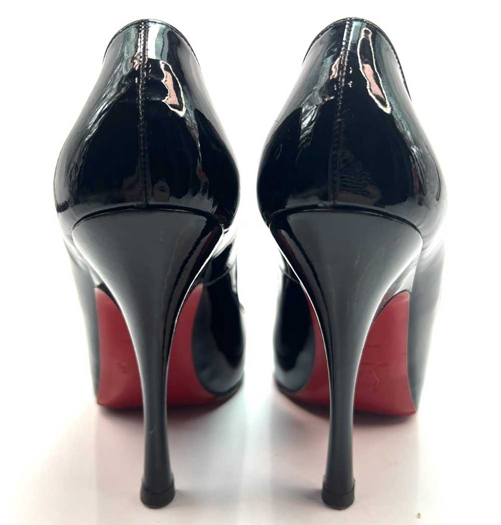 Christian Louboutin Christian Louboutin Black Pat… - image 4