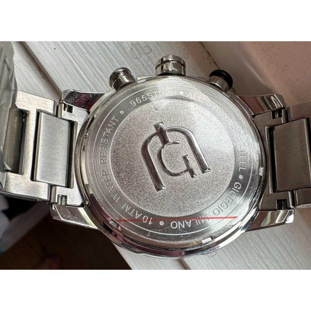 Unbrnd silver designer watch by Giorgio Milano 96… - image 1