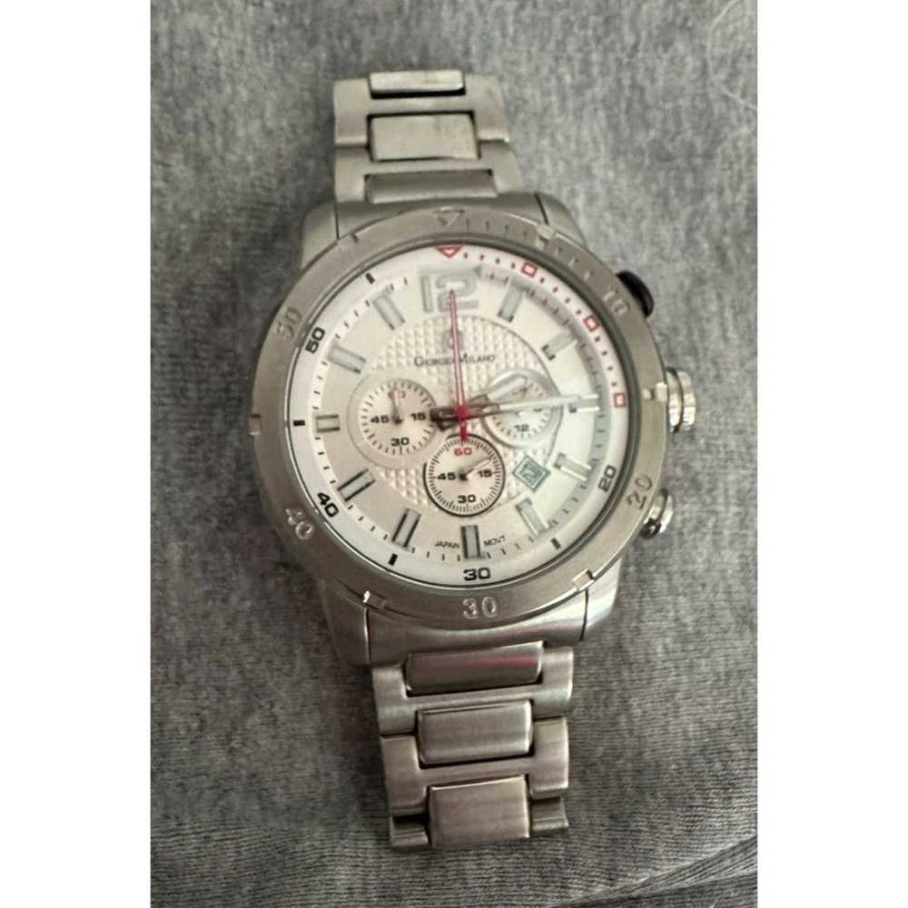 Unbrnd silver designer watch by Giorgio Milano 96… - image 2