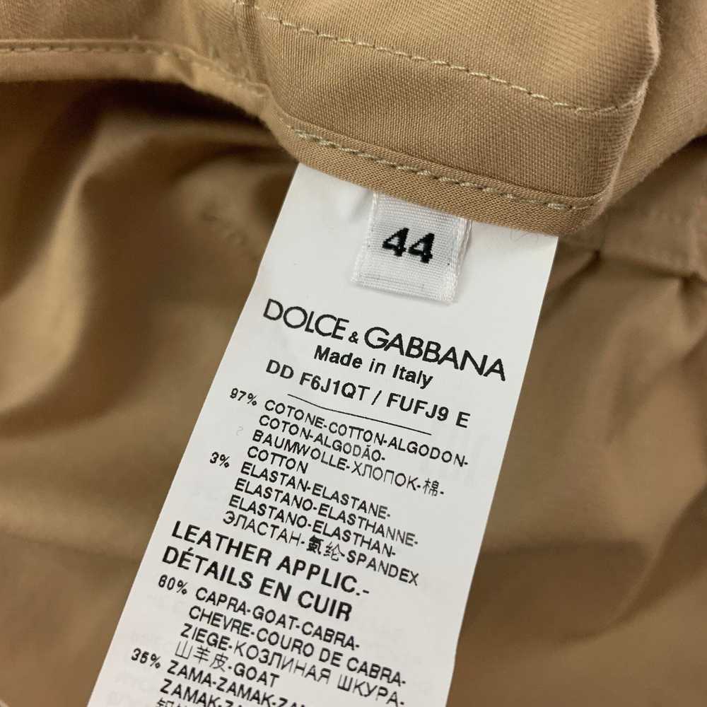 Dolce & Gabbana Beige Cotton Long Sleeve Jumpsuits - image 4