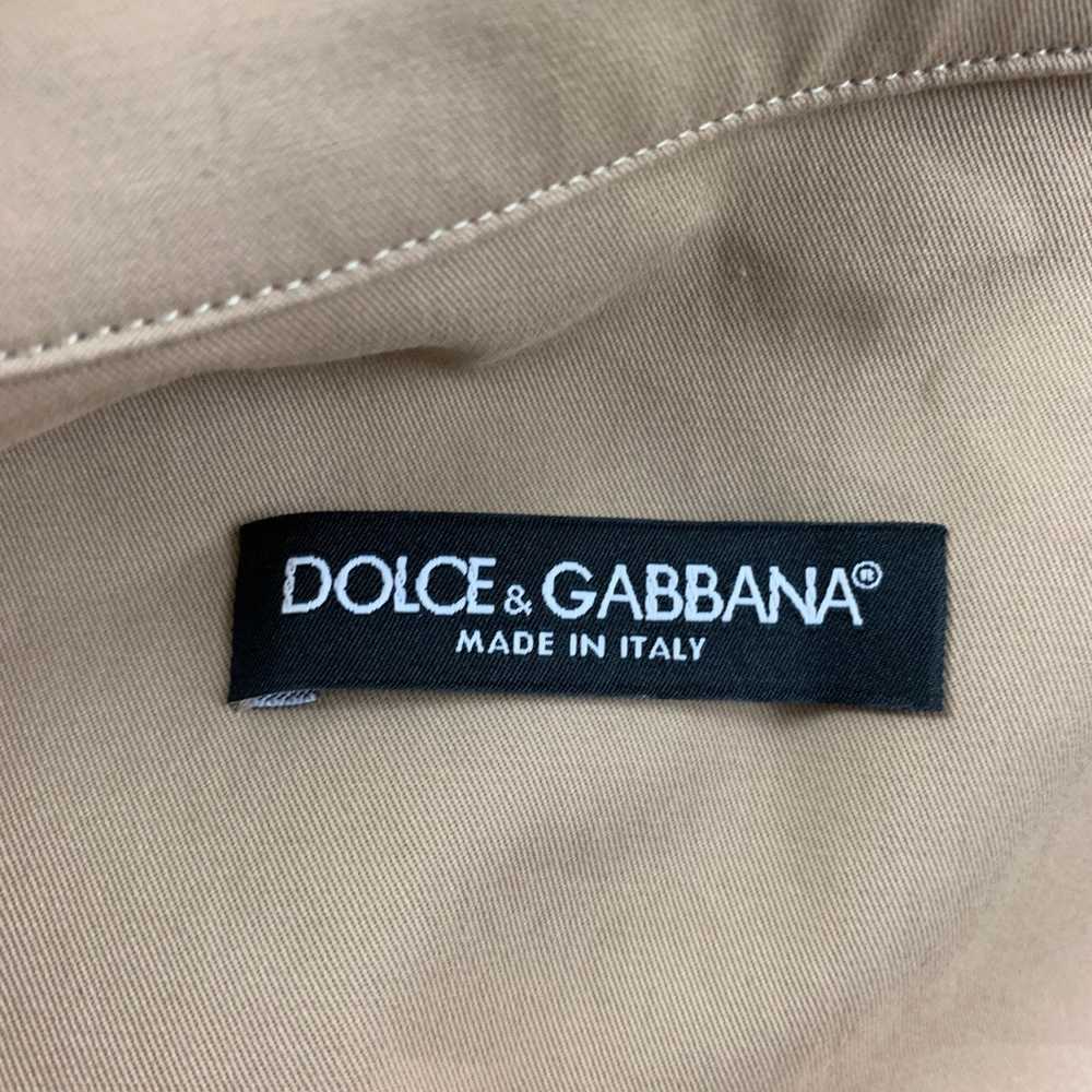 Dolce & Gabbana Beige Cotton Long Sleeve Jumpsuits - image 5