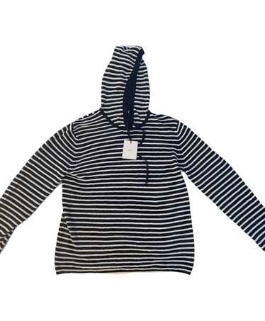 Onia Onia Hooded Knit Linen Sweatshirt