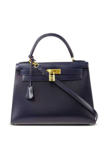 Hermès Pre-Owned 1999 Kelly 28 handbag - Blue - image 1