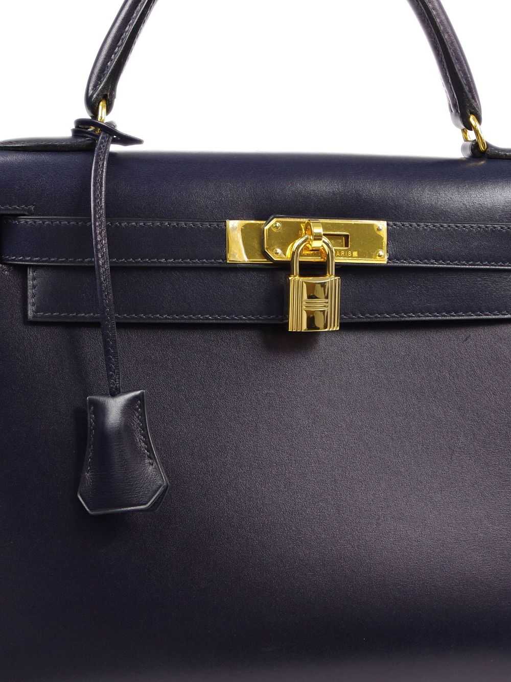 Hermès Pre-Owned 1999 Kelly 28 handbag - Blue - image 3